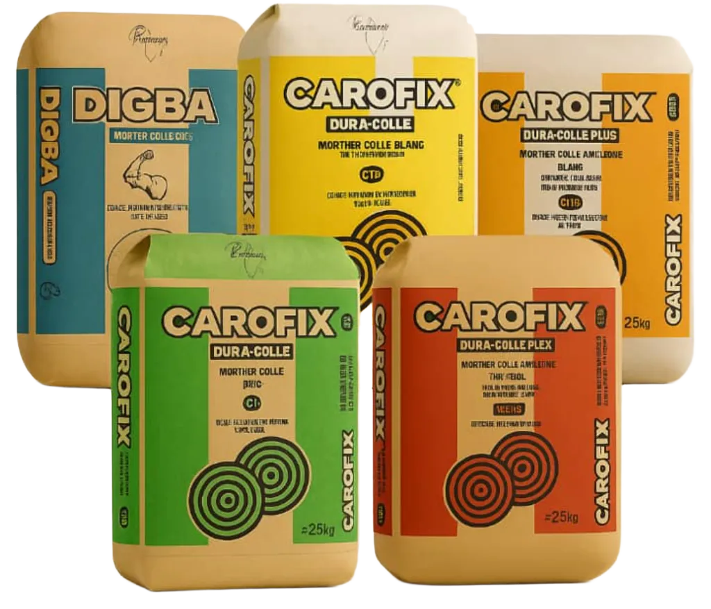 Gamme Carofix - Mortier colle professionnel